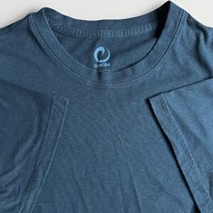 Origin Maine Core Tee Shirt Mens Large Black Cam Hanes Hunt Workout Outdoor USA